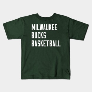 Bucks Basketball Kids T-Shirt